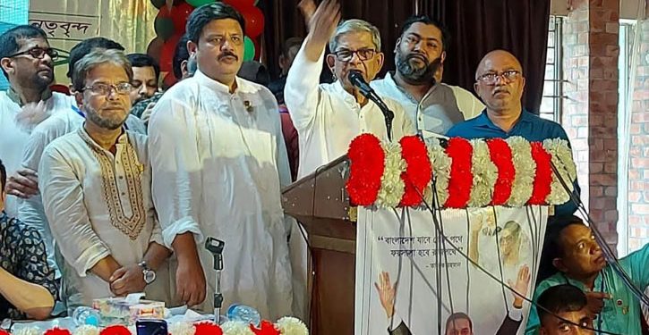 তত্ত্বাবধায়ক সরকার একটি জীবন্ত ইস্যু: মির্জা ফখরুল