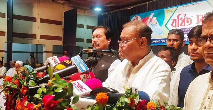 আমাদেরকে হারানোর শক্তি কারো নেই: হাছান মাহমুদ